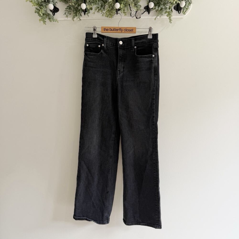 AYR black Wide Leg Baggy Jeans Size 29 SB designer